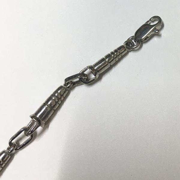 セール】 HIPHOPジュエリー メンズ ブレスレット S シルバー 925 ヒップホップスタイルのメンズブレスレット
