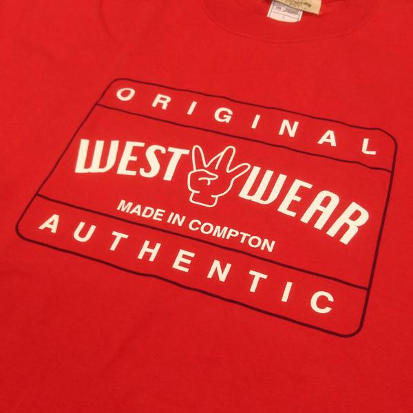 G-way メンズ 半袖 Tシャツ WESTWEAR AUTHENTIC プリント ロゴ