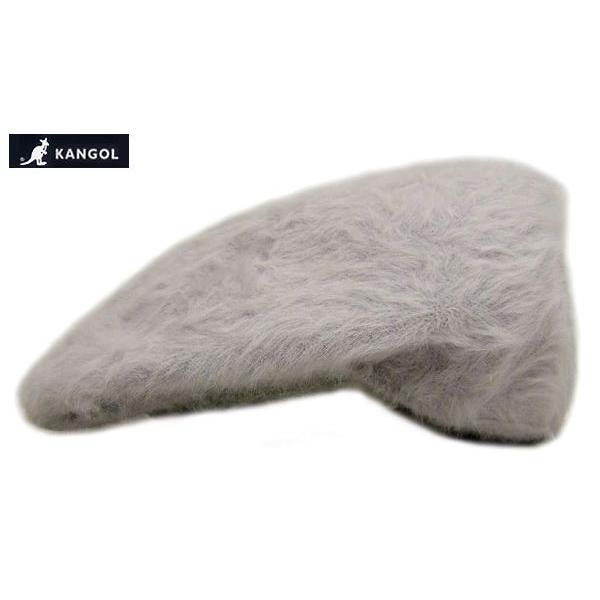 KANGOL 帽子 カンゴール ハンチング アンゴラ ライトグレー 504