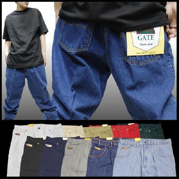 40%OFF】 LA GATE OG クラシック バギー デニム パンツ 全10色 ゲート