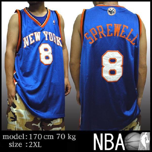 50%OFFNBA レプリカジャージ ニューヨーク ニックス 8 ラトレル