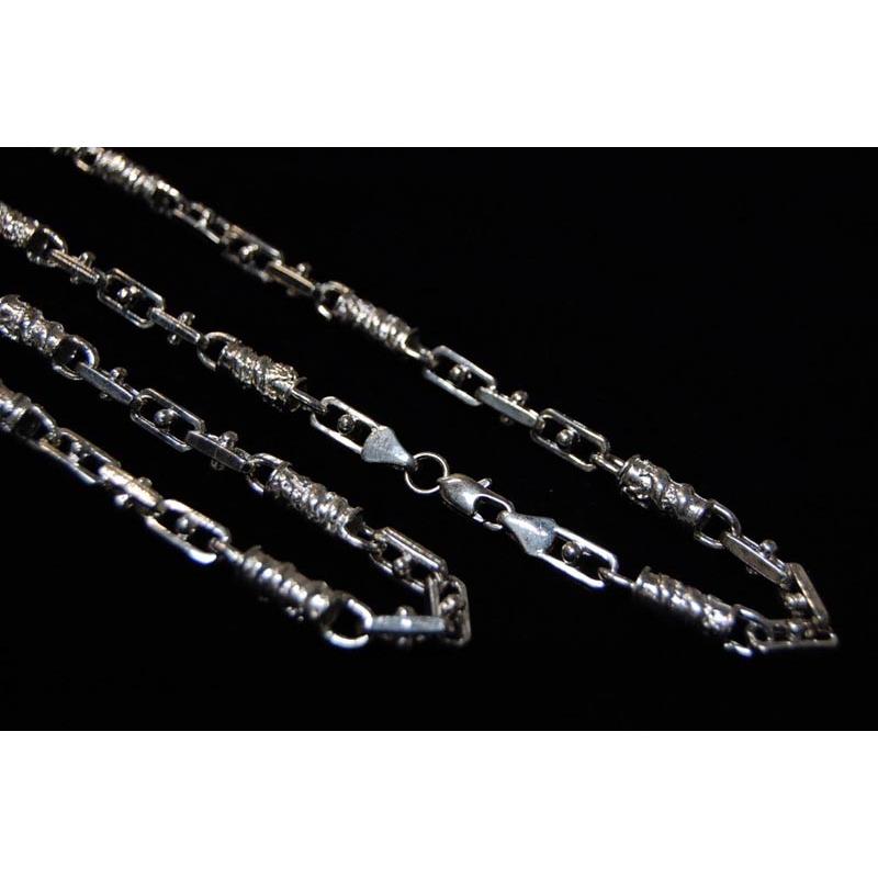 セール】 BLING HIPHOP JEWELRY 73cm シルバー 925 プレーティング 
