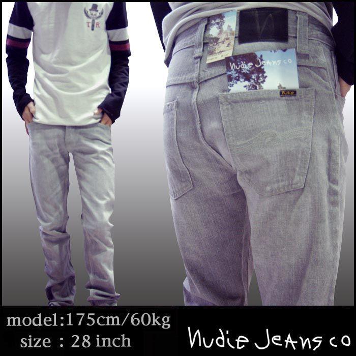 nudie jeans☆ヴィンテージ加工☆ストレートデニム☆新品未使用 