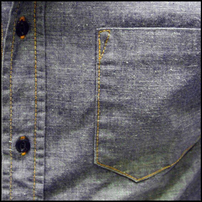 Nudie Jeans（ヌーディージーンズ） メンズ デニムシャツ デニム