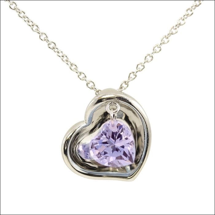 ネックレス　グリッター　カラーストーン　シルバーアクセサリー Pure 【即納】ピュア PURE シルバー925 チェンジカラー ストーン