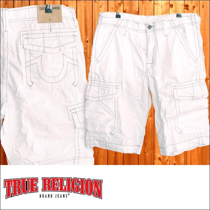 TRUE RELIGION（トゥルーレリジョン） メンズ ハーフパンツ ISAAC