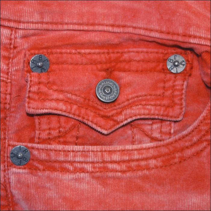 TRUE RELIGION（トゥルーレリジョン） メンズ コーデュロイ ローライズ