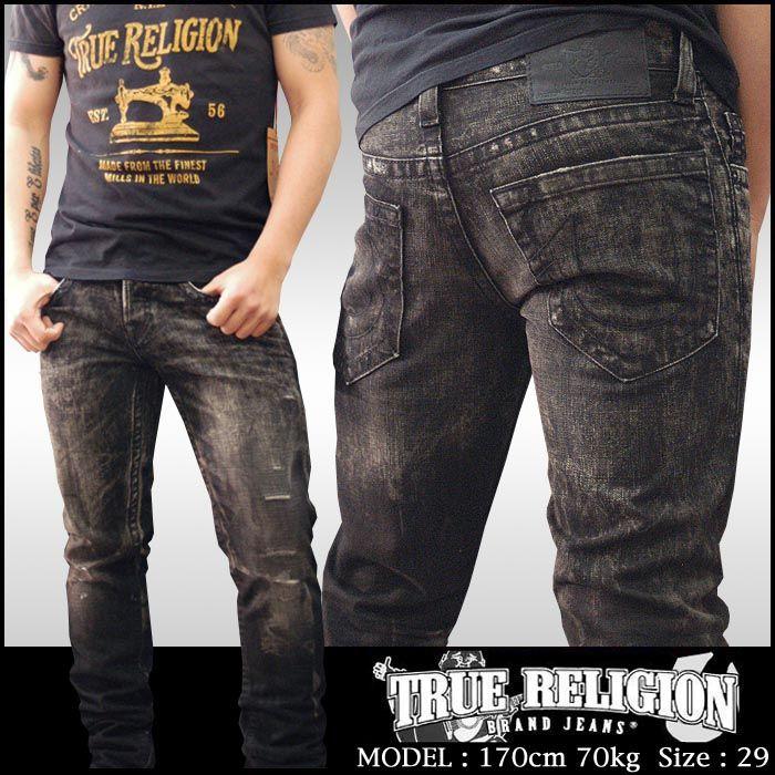 トゥルーレリジョン True Religion メンズ スリム ストレート ローライズ デニム Geno Awxd プレミアム ジーンズ La セレブ ファッション サファリ掲載 公式