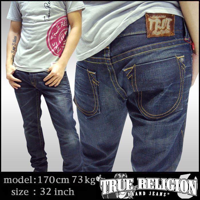 TRUE RELIGION トゥルーレリジョン メンズ スキニー デニム TRUE RELIGION トゥルーレリジョン メンズ スキニー デニム