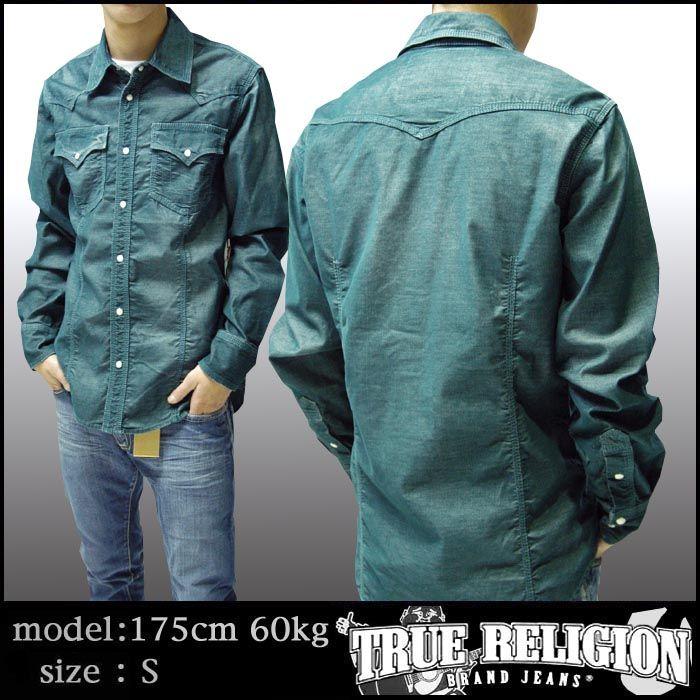 TRUE RELIGION（トゥルーレリジョン） メンズ コーデュロイ 長袖