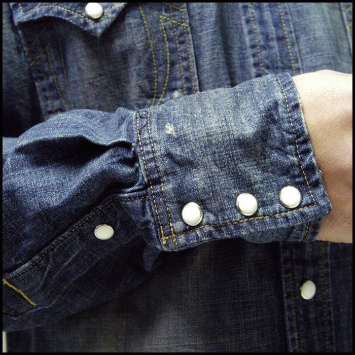 TRUE RELIGION（トゥルーレリジョン） メンズ デニム 長袖 ウェスタン