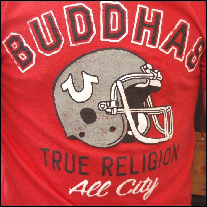 トゥルーレリジョン（True Religion）のロゴ入りラグビーシャツ TRUE RELIGION（トゥルーレリジョン） メンズ TRUE RELIGION Tシャツ