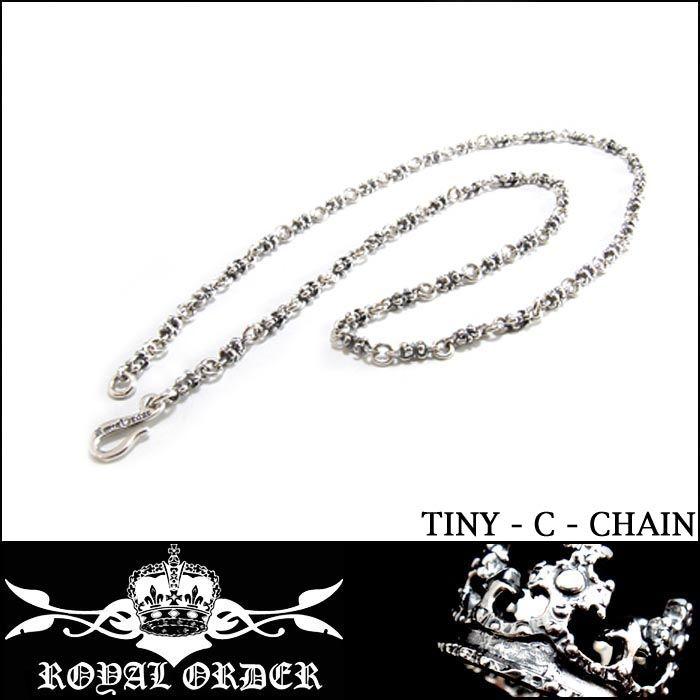 ROYAL ORDER（ロイヤル・オーダー） シルバー ネックレス TINY -C