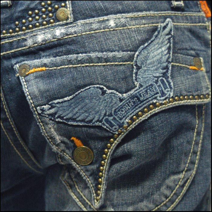 ROBIN'S JEAN ロビンズジーン メンズ デニム Long Flap VIN.MED 179