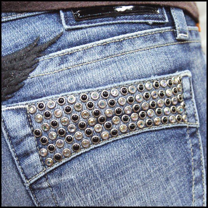 Robin's Jean / ロビンズジーン スワロフスキー スタッズデニム ROBIN'S JEAN ロビンズジーン デニム スワロフスキー スタッズ