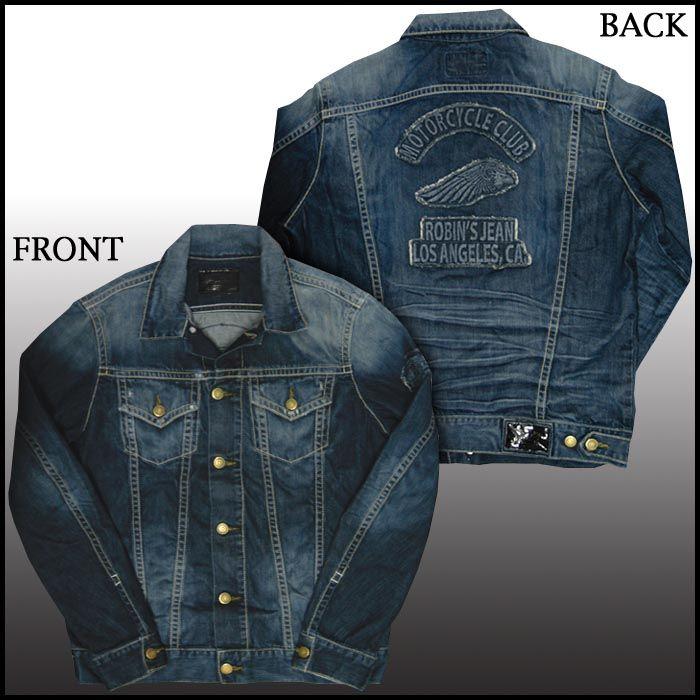ROBIN'S JEAN ロビンズジーンズ　デニムジャケット ROBIN'S JEAN ロビンズジーン メンズ デニム ジャケット ロビンズ