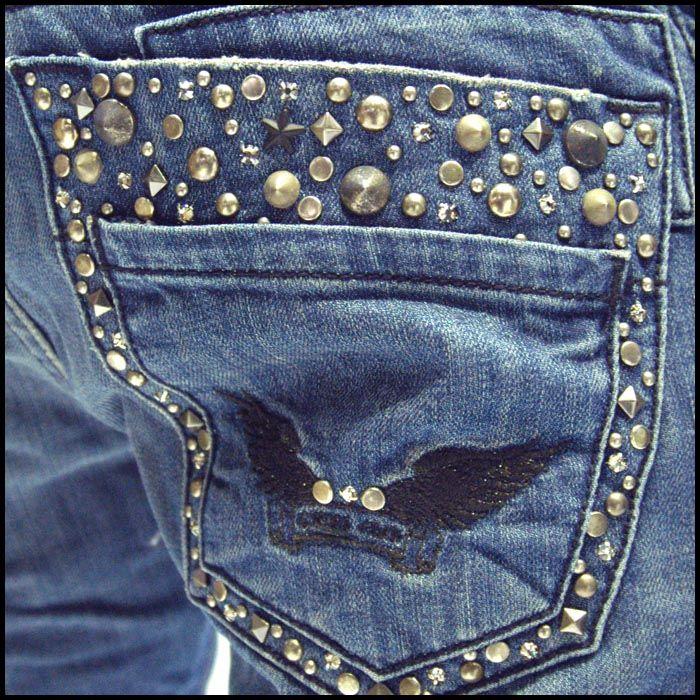 Robin's Jean / ロビンズジーン スワロフスキー スタッズデニム ROBIN'S JEAN ロビンズジーン デニム スワロフスキー スタッズ