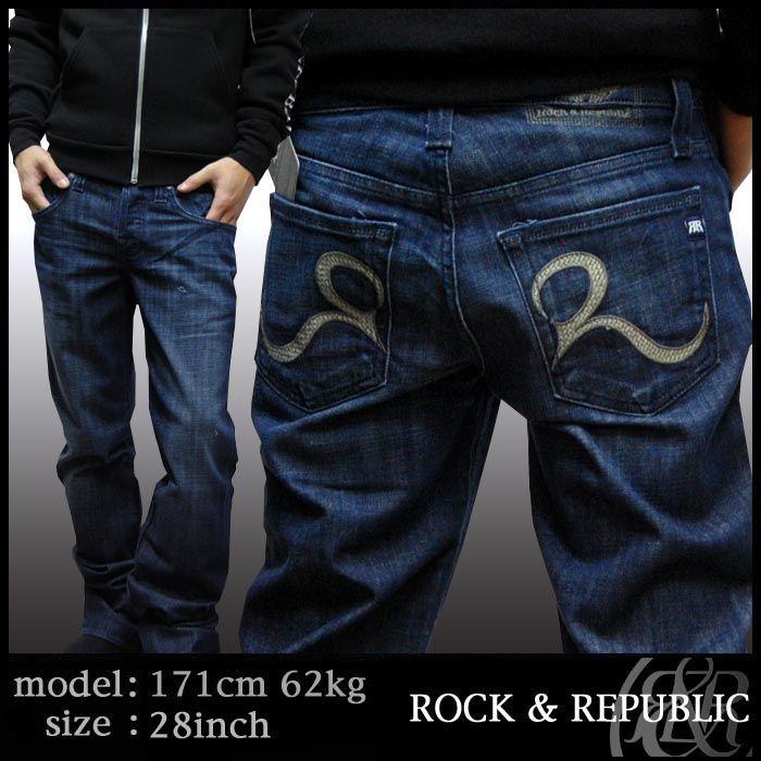 ロック＆リパブリック（Rock&Republic） メンズ ストレート デニム