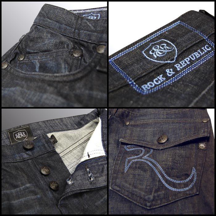 ロック＆リパブリック（Rock&Republic） メンズ ストレート フラップ