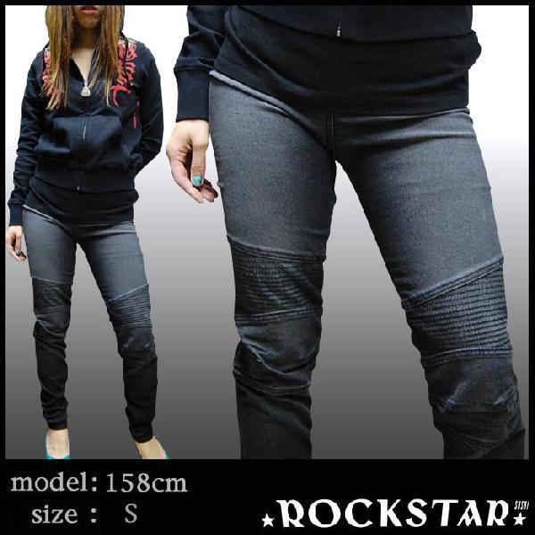 ROC STAR（ロックスター） ROCKSTAR sushi Denim レディース バイカー 