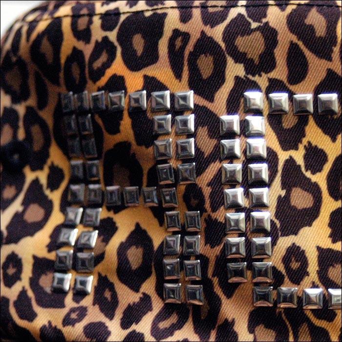 Roen ハット レオパード スカルストーン Y2K Roen ハット