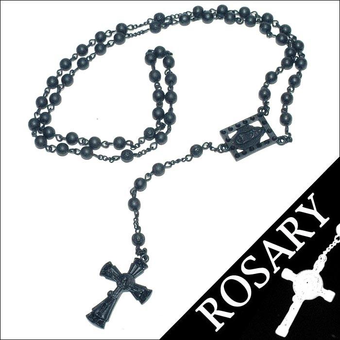 セール】 Rosario ロザリオ ロング R2BB ブラック メンズ セール】 Rosario ロザリオ ロング R2BB ブラック メンズ