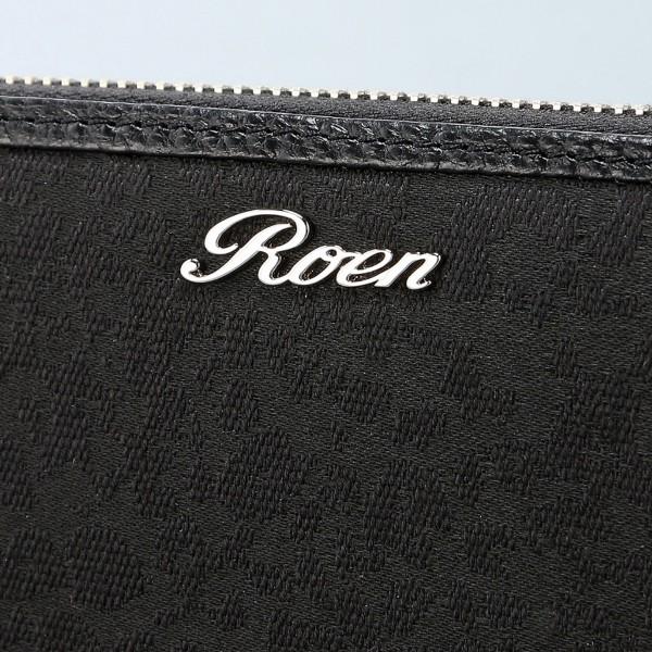 Roen ロエン 豹柄 ウォレット 長財布 ブラック BLACK rowt-001 Roen ロエン 豹柄 ウォレット 長財布 ブラック BLACK rowt-001