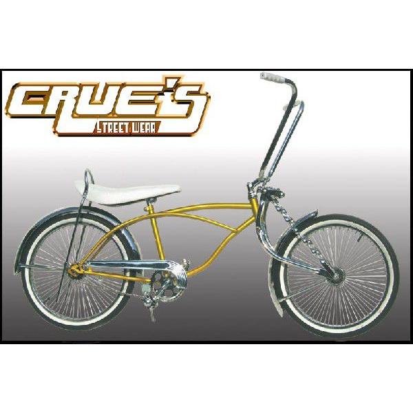 クルーズ ローライダー自転車 ゴールド ローチャリ ビーチクルーザー