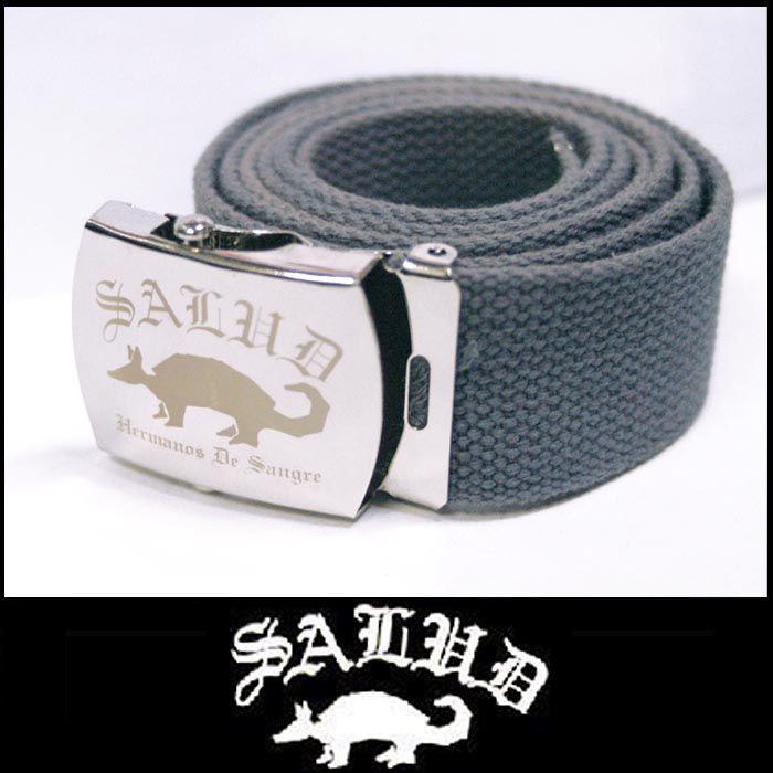 Salud サルー ブランド ロゴ ガチャベル ベルト グレー チカーノ ファッション ローライダー スタイル 山崎廣明 ギャング Hiphop ヒップホップ B系 Salud Belt03 セレクトショップ クルーズ世田谷 通販 Yahoo ショッピング