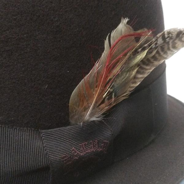 SALUD サルー メンズ レディース ウール ハット ブラウン WOOL