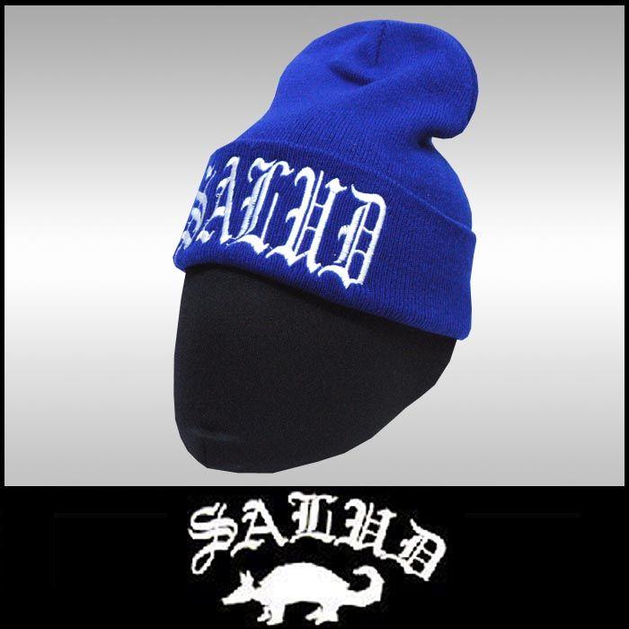 Salud サルー ブランド ロゴ ニットキャップ ブルー 帽子 ビーニー チカーノ ファッション ローライダー スタイル 山崎廣明 ギャング Hiphop ヒップホップ B系 Salud Knitcap07 セレクトショップ クルーズ世田谷 通販 Yahoo ショッピング