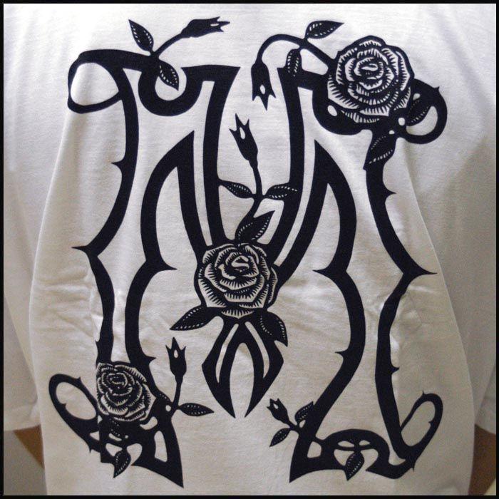 SALUD サルー メンズ 半袖 Tシャツ ホワイト ブラック 020-2 チカーノ