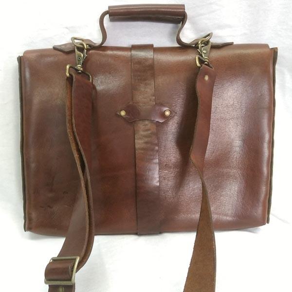 SANDAST Los Angeles サンダスト ロサンゼルス レザー バッグ Theo Notebook Brown レザーバッグ セレブ