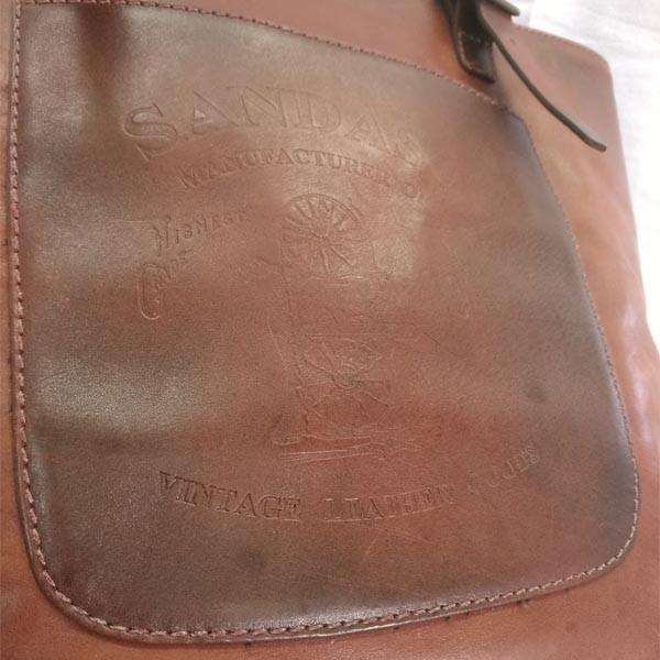 SANDAST レザーバッグ※値下げ9/15迄