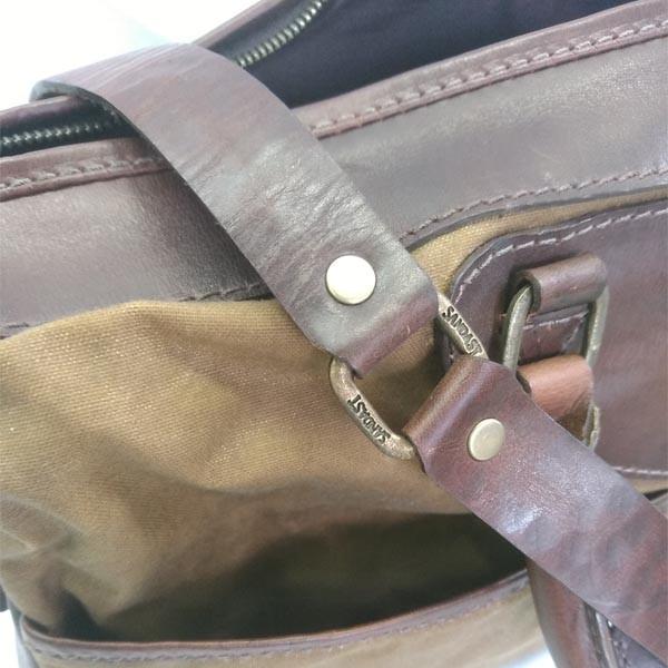 搬入設置サービス付 SANDAST Los Angeles サンダスト ロサンゼルス キャンバス レザー バッグ YORK BROWN&CANVAS レザーバッグ セレブ ブランド セレカジ ファッション サンダスト ロサンゼルス ショルダーバック ブリーフケース サファリ ブラウン SANDAST Los Angeles YORK BROWN&CANVAS メンズ レディース レザーバッグ ヴィンテージ スタイル ブランド バック ファッション LAカジュアル セレカジ 雑誌 掲載 ハリウッド セレブ 多数愛用
