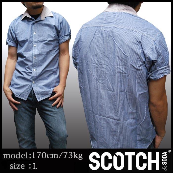 SCOTCH＆SODA 【セール】 SCOTCH&SODA スコッチ＆ソーダ メンズ 半袖 