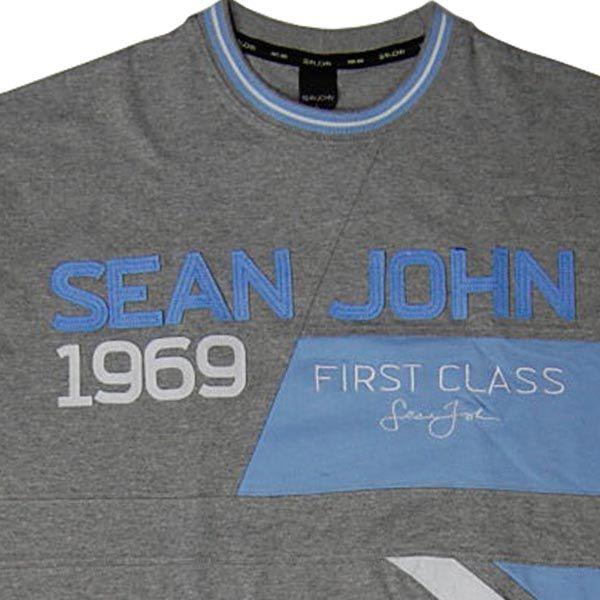 32%OFF】 SeanJohn ショーンジョン 1969 Tシャツ グレー Sean