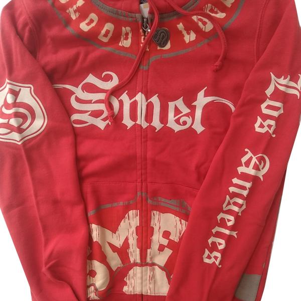 Smet スメット レディース パーカー スカル レッド セレブ 正規