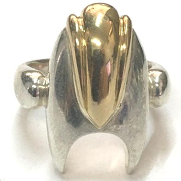 即納》SPACE LAB スペース ラボ SILVER リング 10号 メンズ レディース