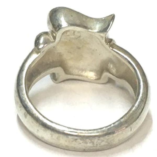 即納》SPACE LAB スペース ラボ SILVER リング 17号 メンズ