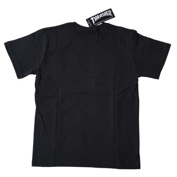 THRASHER（スラッシャー） メンズ ロゴ Tシャツ FUJI LOGO ブラック