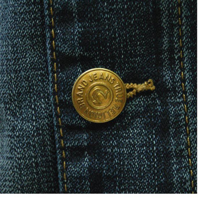 TRUE RELIGION（トゥルーレリジョン） メンズ デニムジャケット Cotton