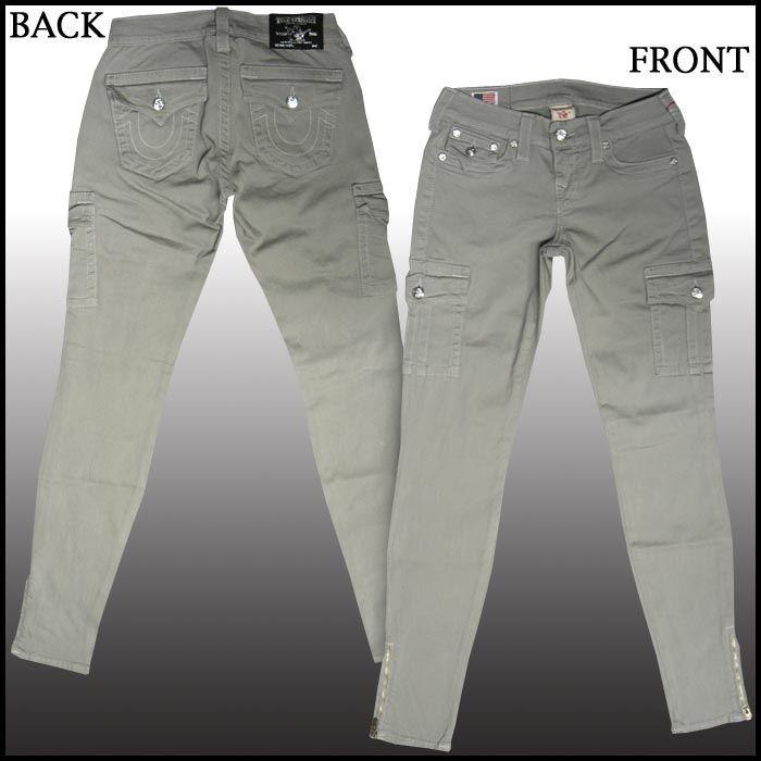 TRUE RELIGION トゥルーレリジョン レディース スキニー カーゴ