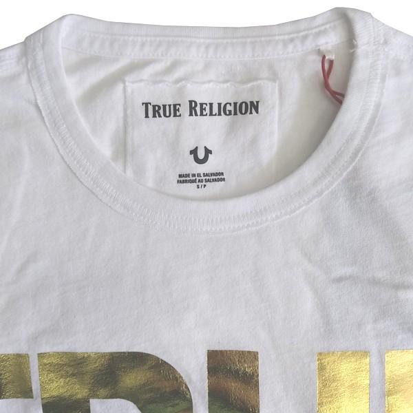 TRUE RELIGION（トゥルーレリジョン） メンズ ロゴ Tシャツ TRUE 