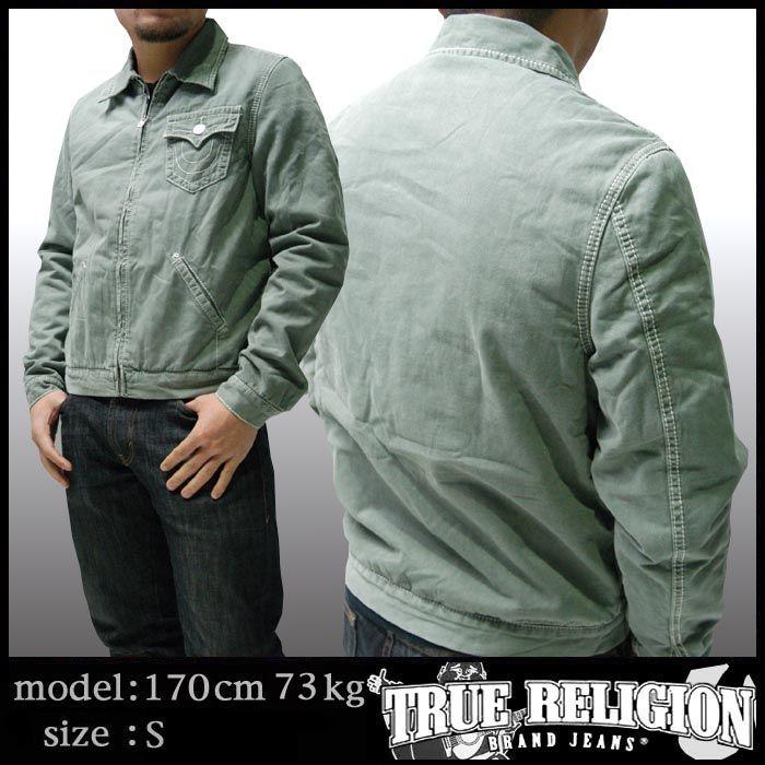 TRUE RELIGION（トゥルーレリジョン） メンズ カーゴ ジャケット TWILL