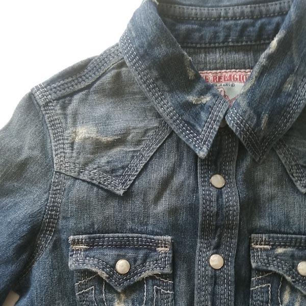 TRUE RELIGION（トゥルーレリジョン） キッズ デニム シャツ BOYS