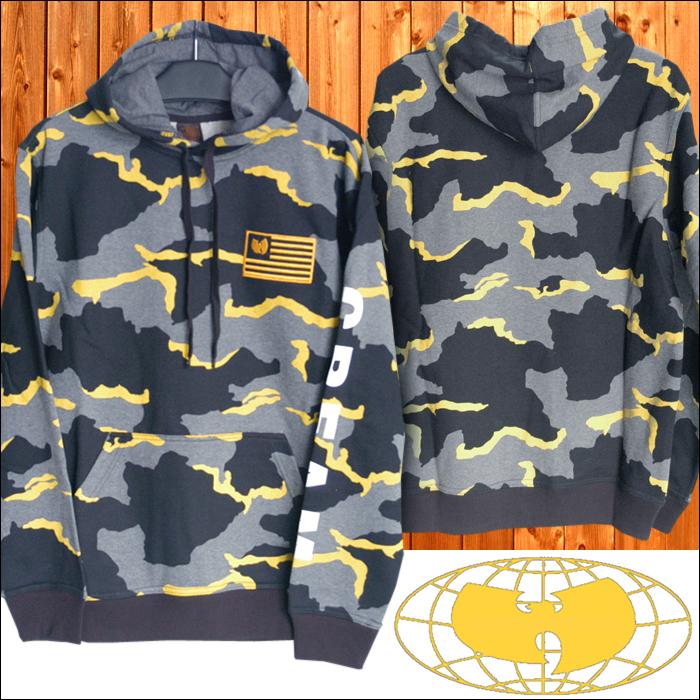 訳あり》WU TANG BRAND LIMITED メンズ パーカー C.R.E.A.M. CAMO プル 