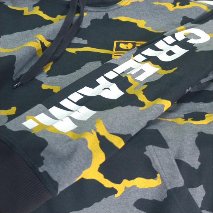 訳あり》WU TANG BRAND LIMITED メンズ パーカー C.R.E.A.M. CAMO プル 