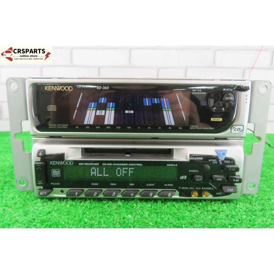 即決】☆送料込☆ ケンウッド [RX-670MD RD-360] オーディオ CD MD