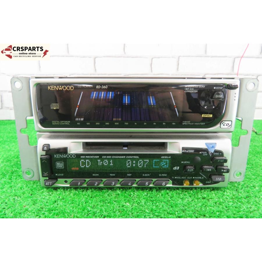 即決】☆送料込☆ ケンウッド [RX-670MD RD-360] オーディオ CD MD